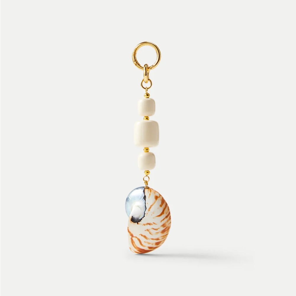 Veronica Beard Nantucket Shell Bag Charm